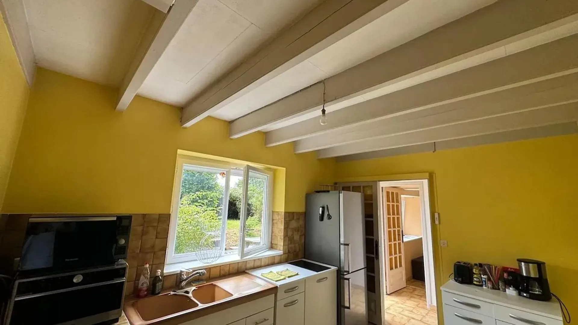 Prázdninový dům Charmante Maison Avec Jardin Et Barbecue A Bon Repos Sur Blavet Saint-Gelven